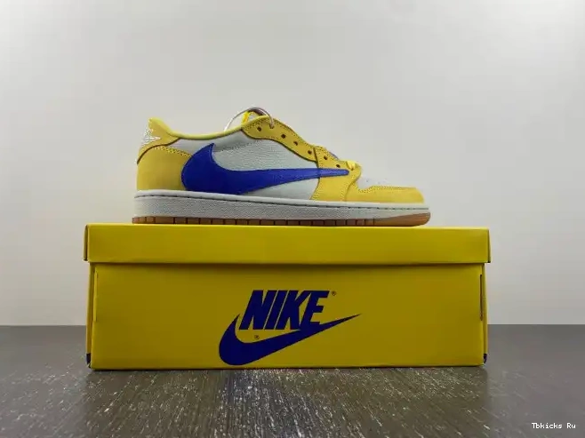 Rep TBK Canary 1 Travis Scott x Low DZ4137-700 Air Jordan OG 0325
